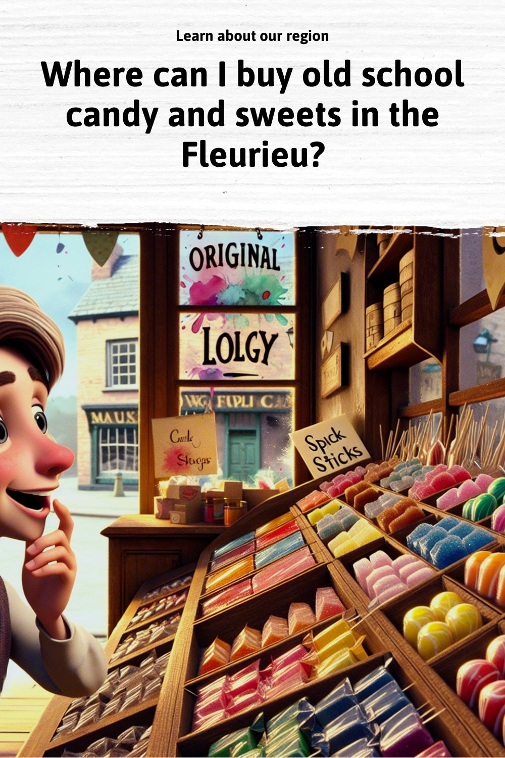 Where can I buy old school candy and sweets in the Fleurieu