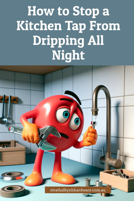 How to Stop a Kitchen Tap From Dripping All Night
