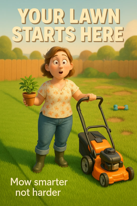 Mowing isn’t a chore. It’s your first act of garden confidence. 👇