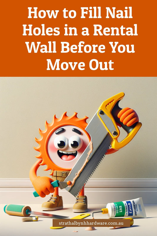 How to Fill Nail Holes in a Rental Wall Before You Move Out