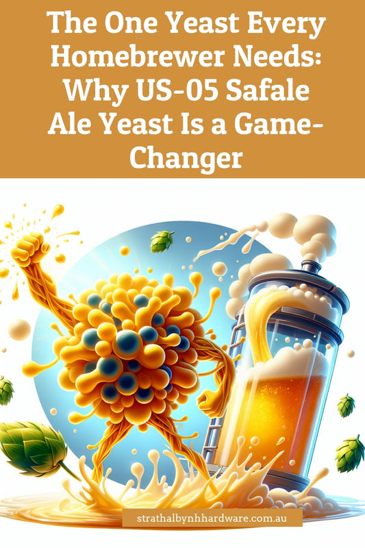 The One Yeast Every Homebrewer Needs: Why US-05 Safale Ale Yeast Is a Game-Changer