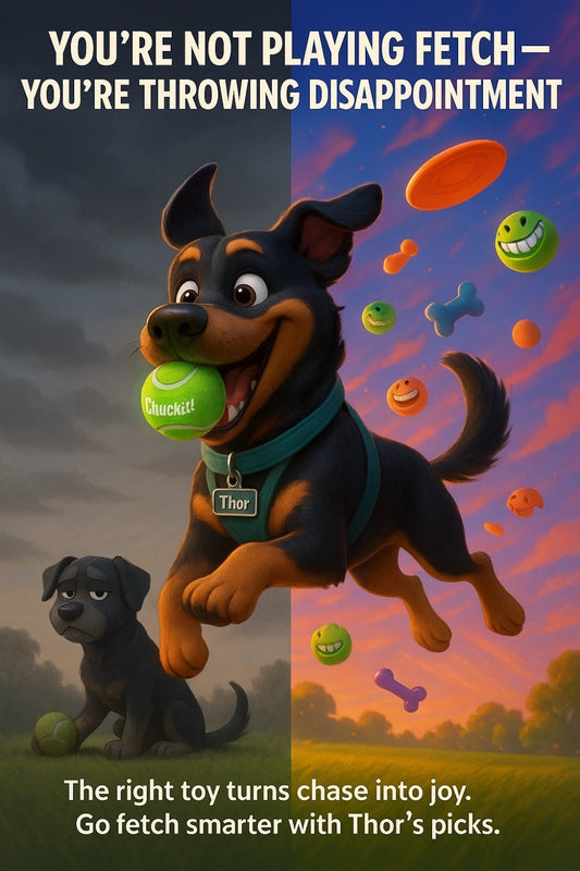 Chuckit! dogs adore you, mate—but fetch isn’t fun if your toy fails mid-air