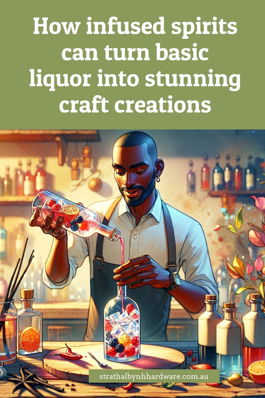 How infused spirits can turn basic liquor into stunning craft creations