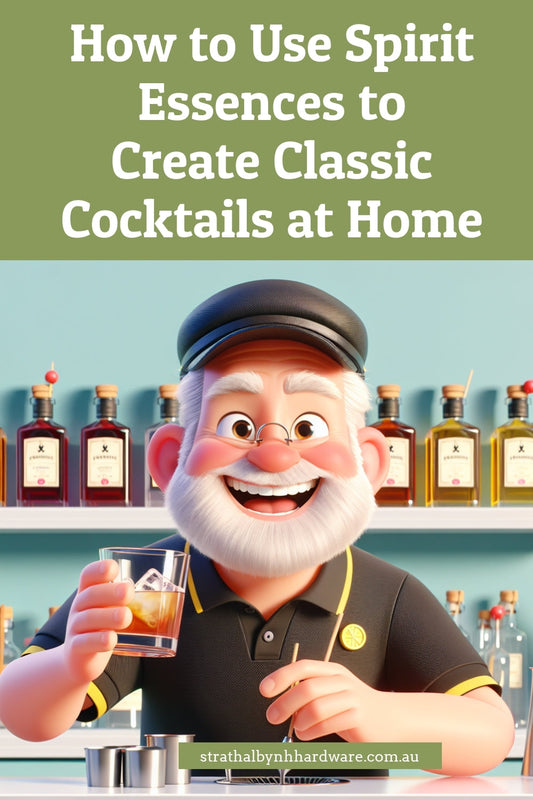 How to Use Spirit Essences to Create Classic Cocktails at Home