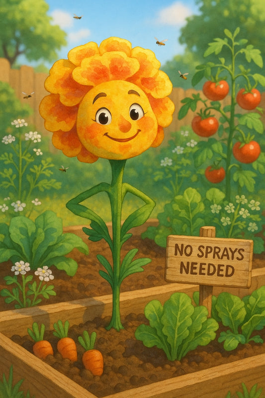 Forget sprays. The best pest-control doesn’t sting 🍅👇