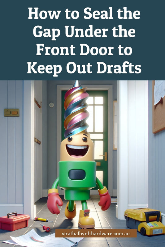 How to Seal the Gap Under the Front Door to Keep Out Drafts