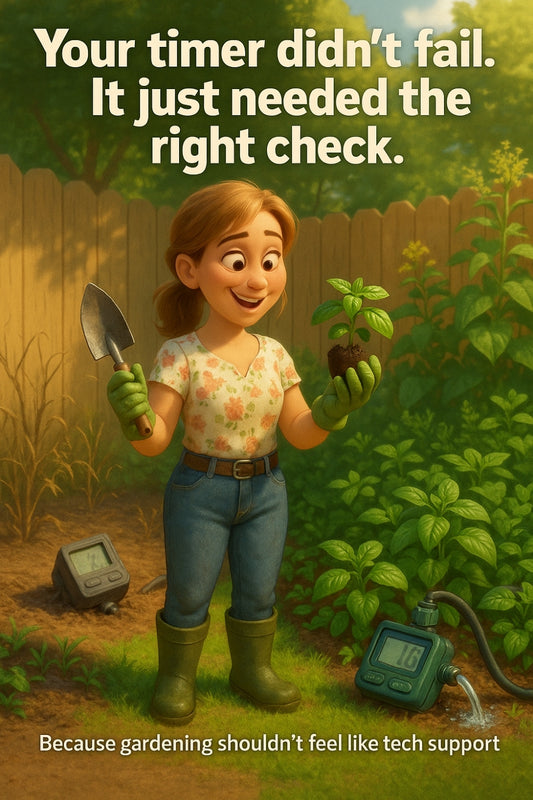 Ever had a garden timer that ghosted your plants? 👇