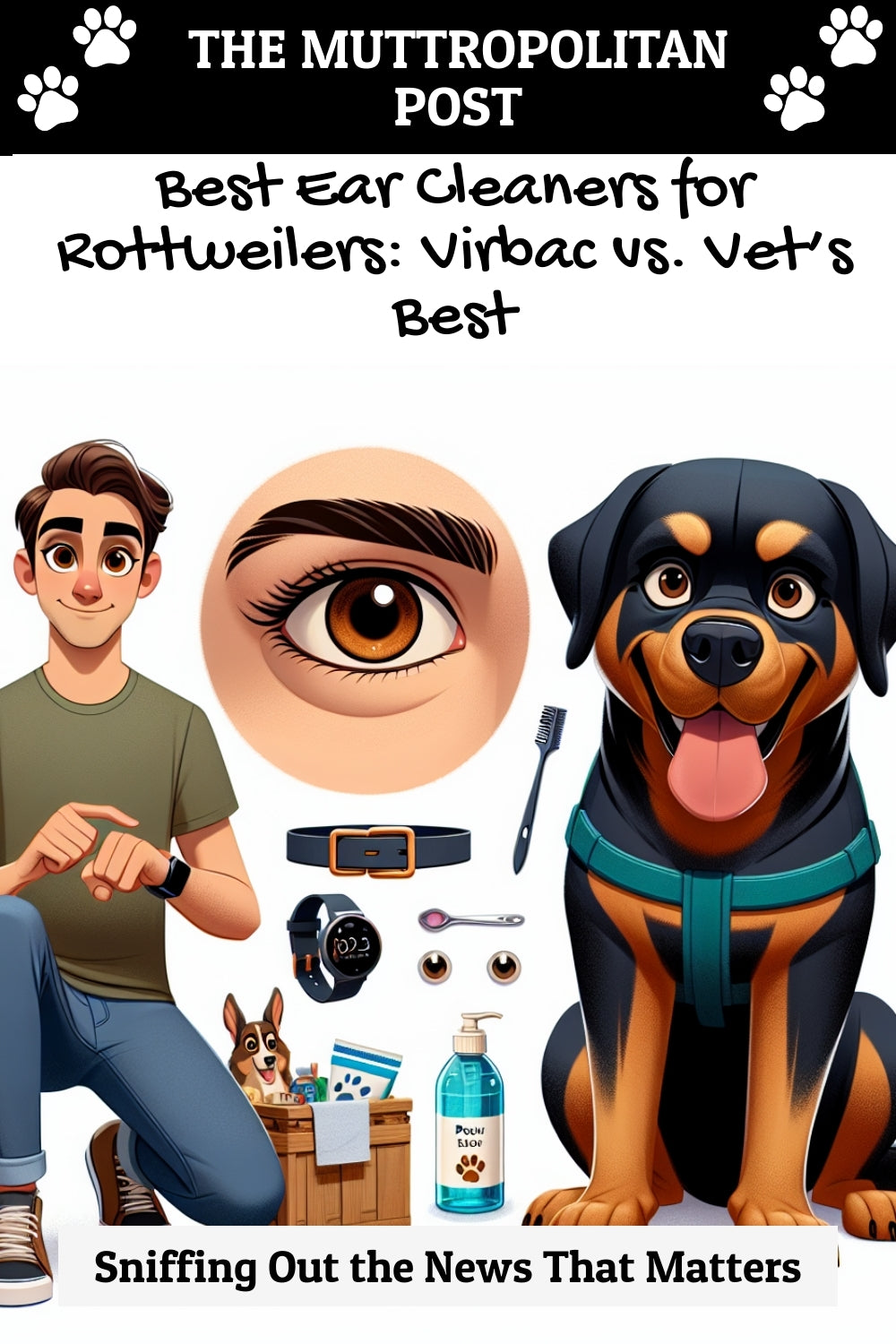Best Ear Cleaners for Rottweilers: Virbac vs. Vet’s Best