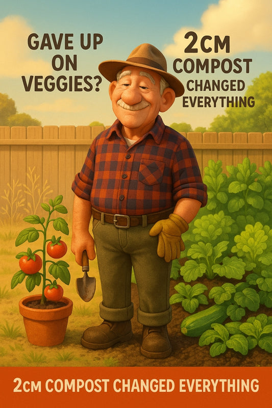 That little bottle wasn’t the secret — compost is 🔽