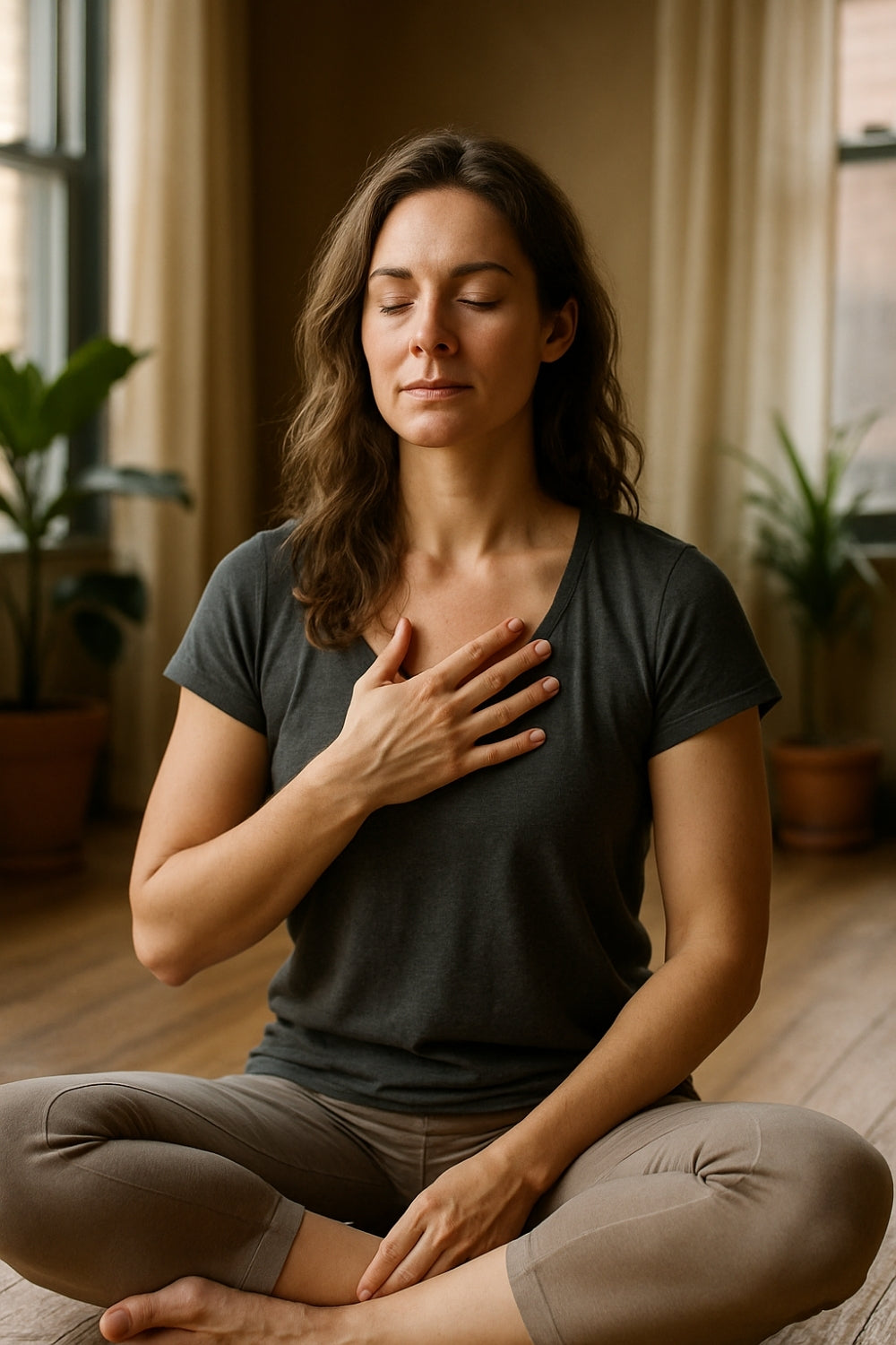 ‘Yoga isn’t about being bendy — it’s about coming back into your body’ 👇
