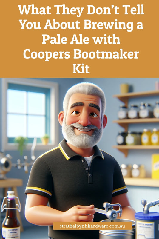 What They Don’t Tell You About Brewing a Pale Ale with Coopers Bootmaker Kit