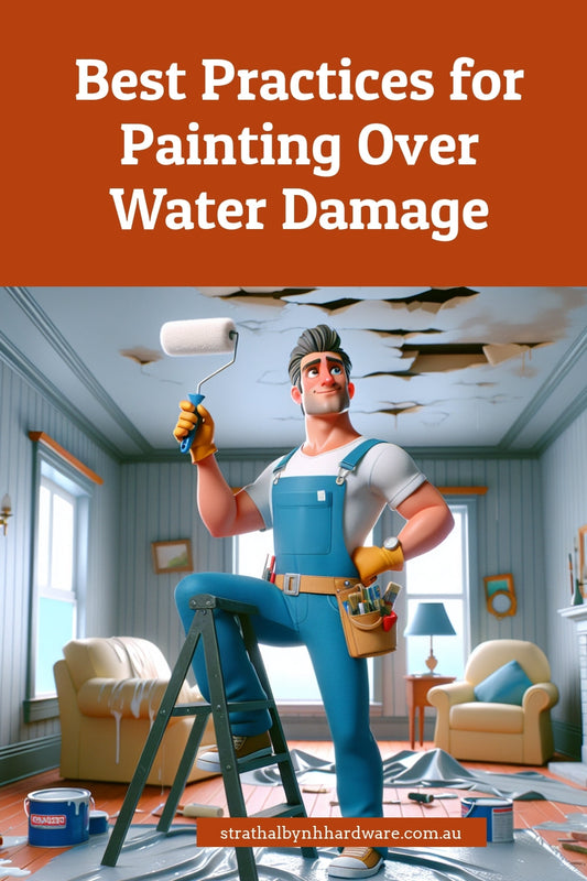 Best Practices for Painting Over Water Damage