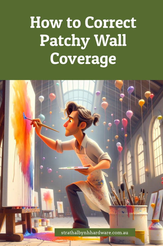 How to Correct Patchy Wall Coverage