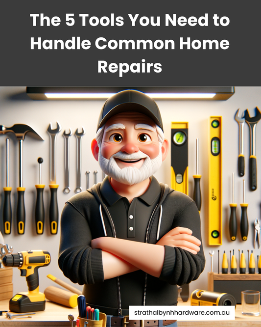 The 5 Tools You Need to Handle Common Home Repairs