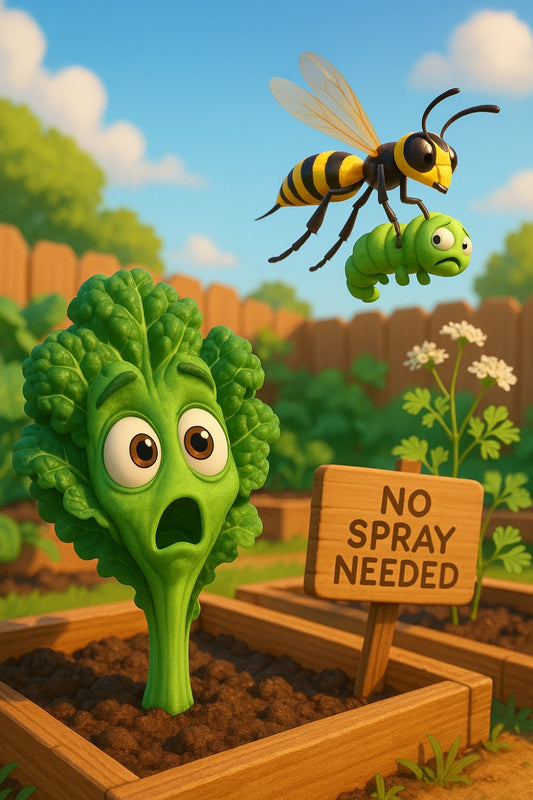 The best caterpillar control I never paid for 👇