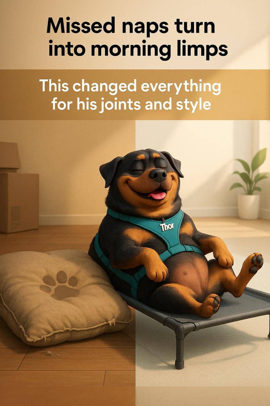 Your dog's bed might be cute—but is it silently wrecking their joints? 👇