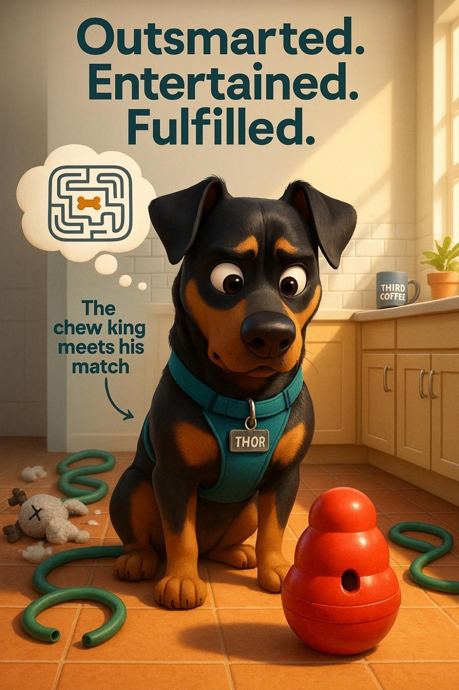 KONG outsmarted me… and I’m not even mad. 🐾👇
