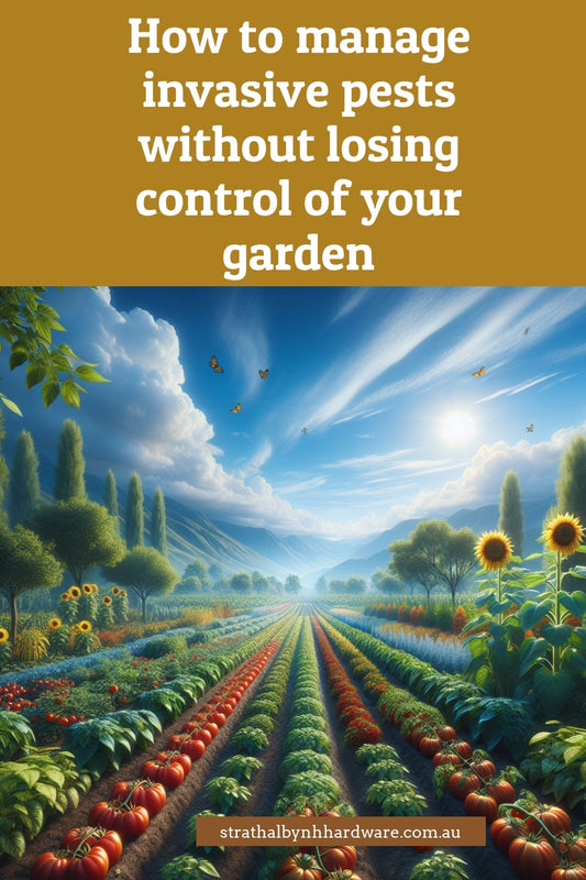 How to manage invasive pests without losing control of your garden