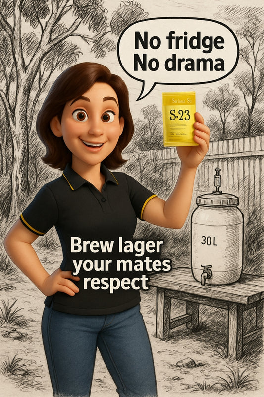 Most blokes stuff up their first lager — and it’s usually not their fault 👇