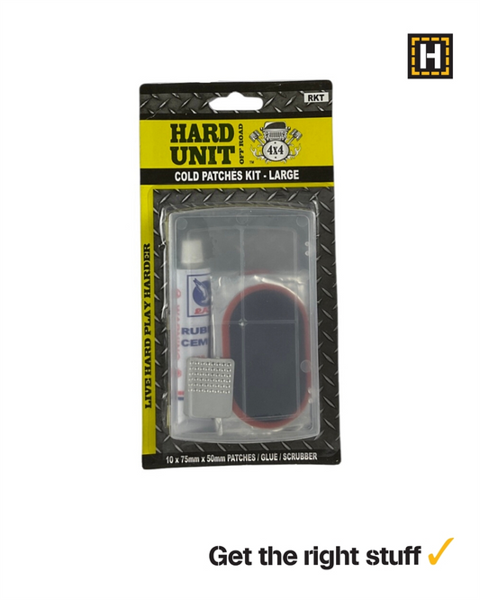 HARD UNIT - Cold Patch Repair Kit for Trucks - 13pce