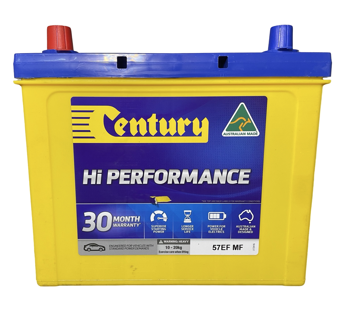 57EF MF Century Hi Performance Battery