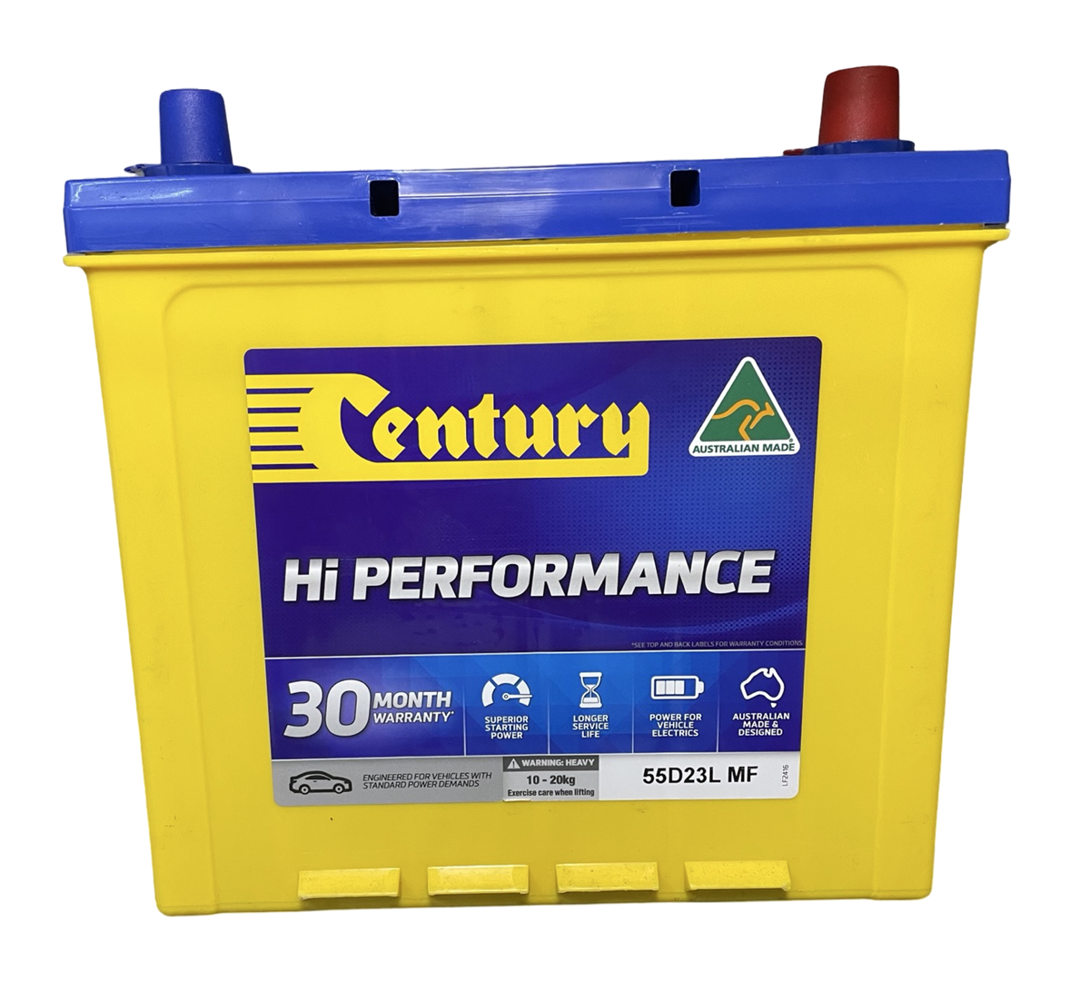 55D23L MF Century Hi Performance Battery