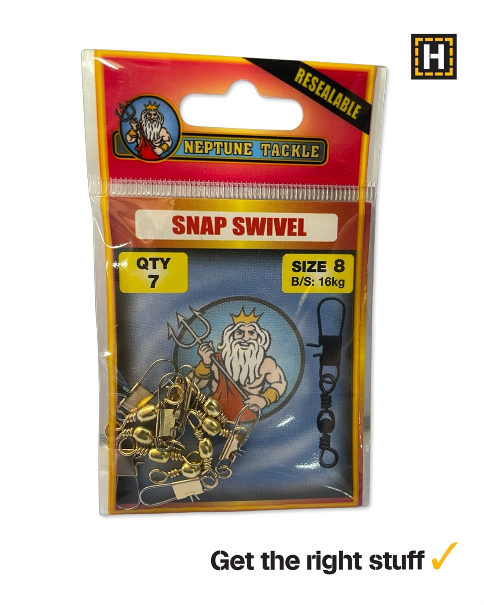 Neptune Snap Swivel SZ 8 Qty 7