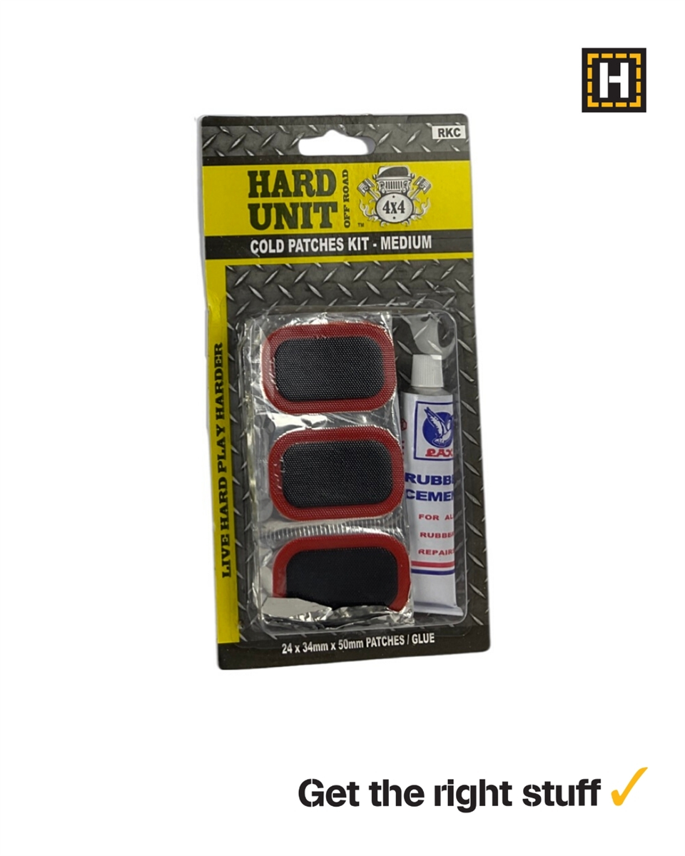 HARD UNIT Cold Patch Kit ( BIKE ) Large BX