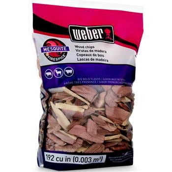 WOOD CHIPS MESQUITE 900g WEBER
