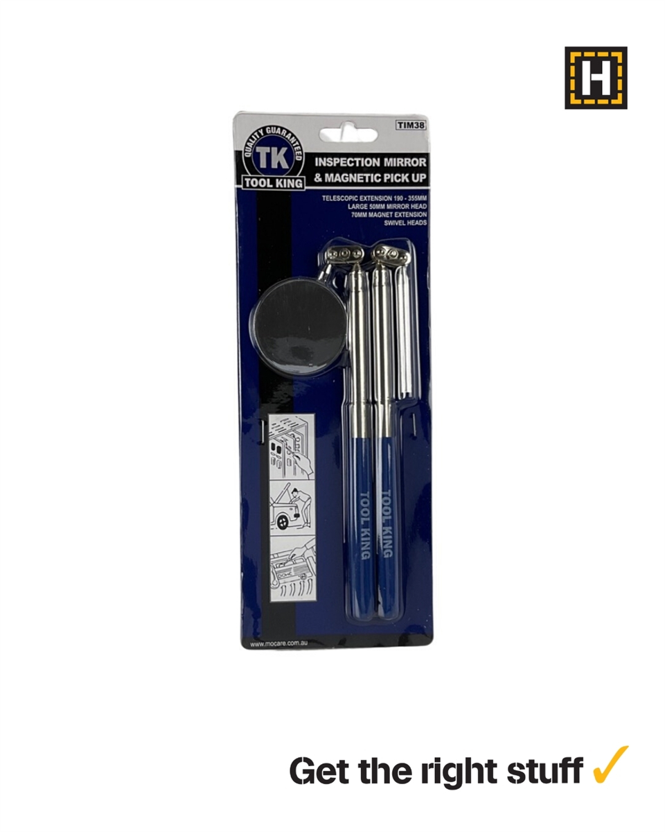 TOOLKING INSPECTION MIRROR & MAGNETIC PICK UP