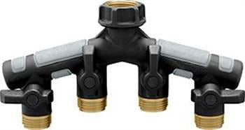 PLASTIC 4 OUTLET MANIFOLD