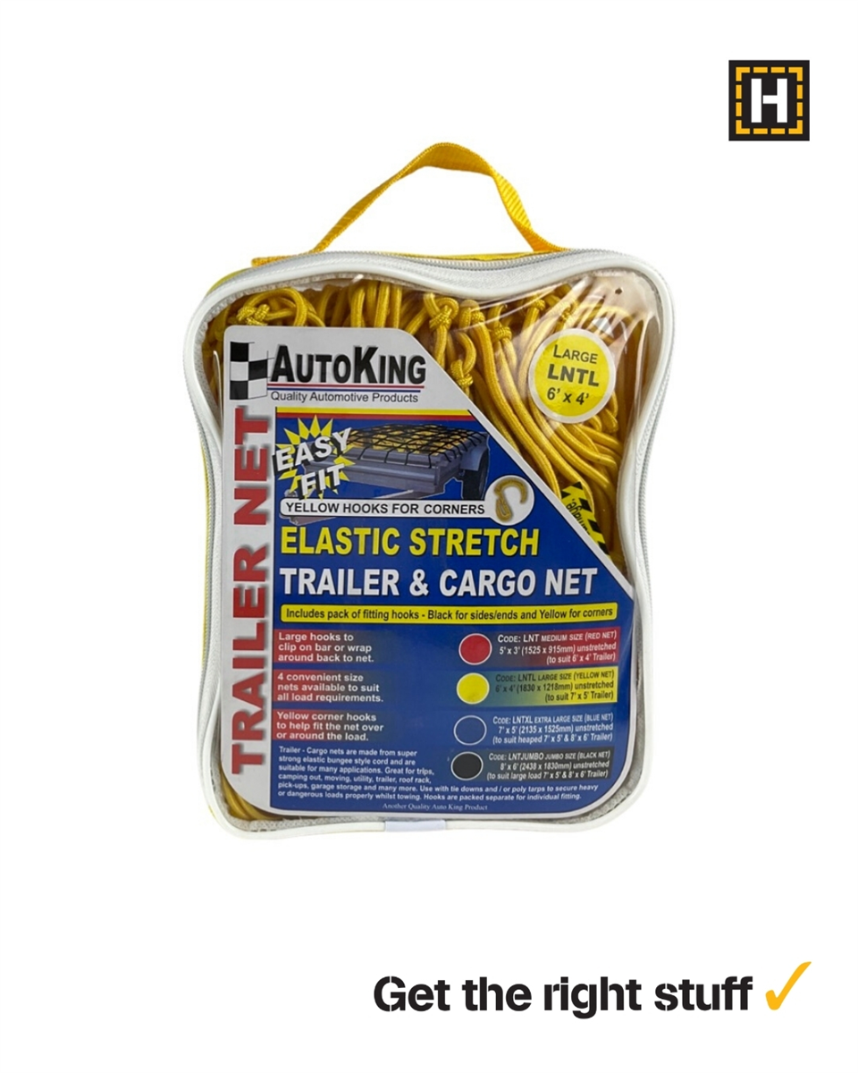 AUTOKING TRAILER NET LARGE to fit 7' X 5' trailer