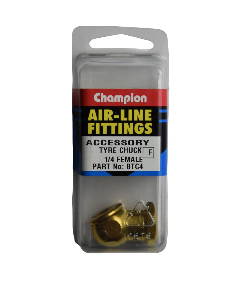 Champion Tyre Inflator Chuck 1/4 Female