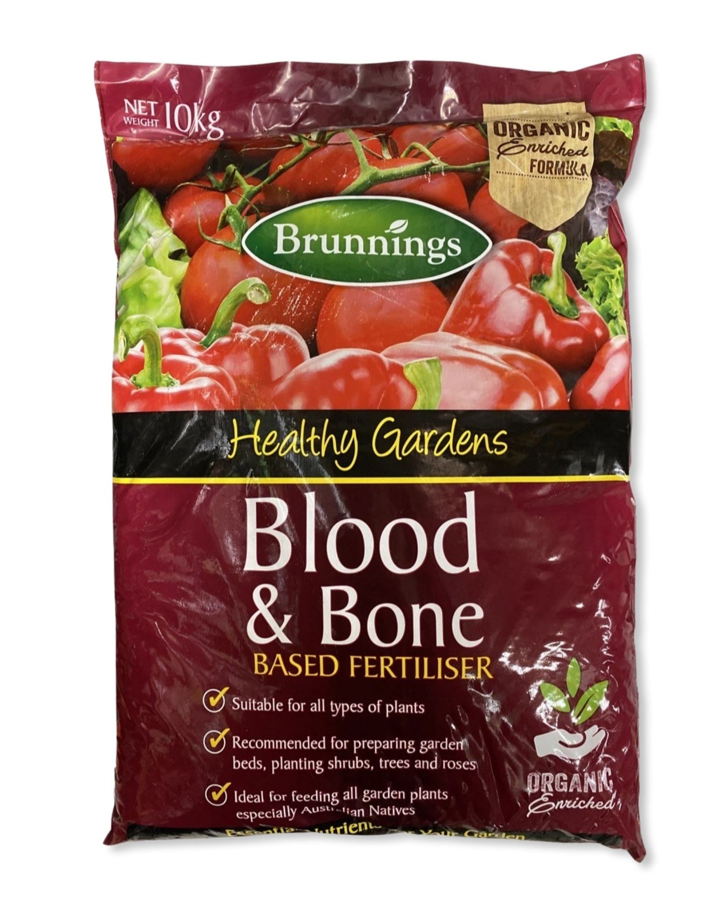 Brunnings Blood & Bone Based Fertiliser 10kg