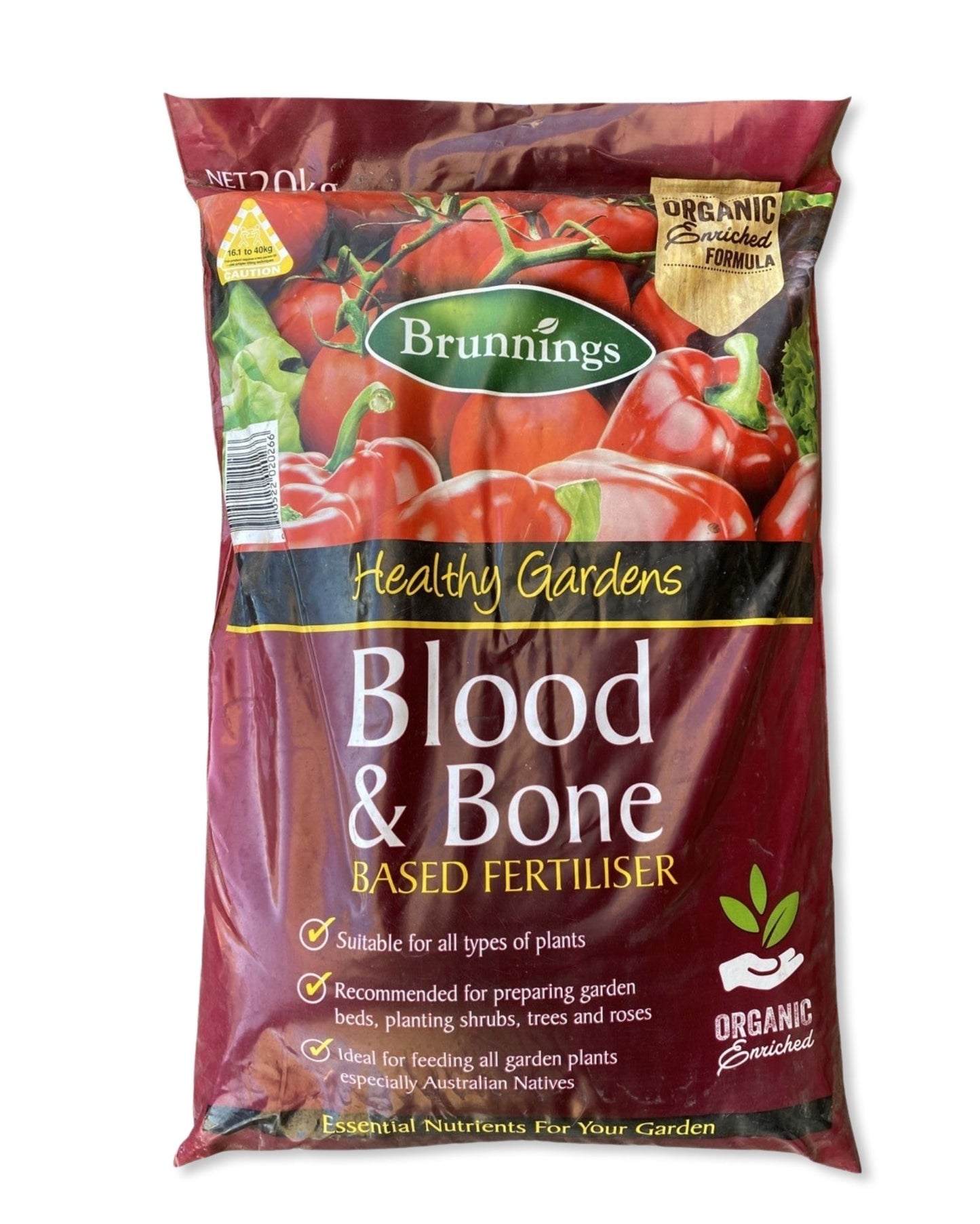 Brunnings Blood & Bone Based Fertiliser 20kg