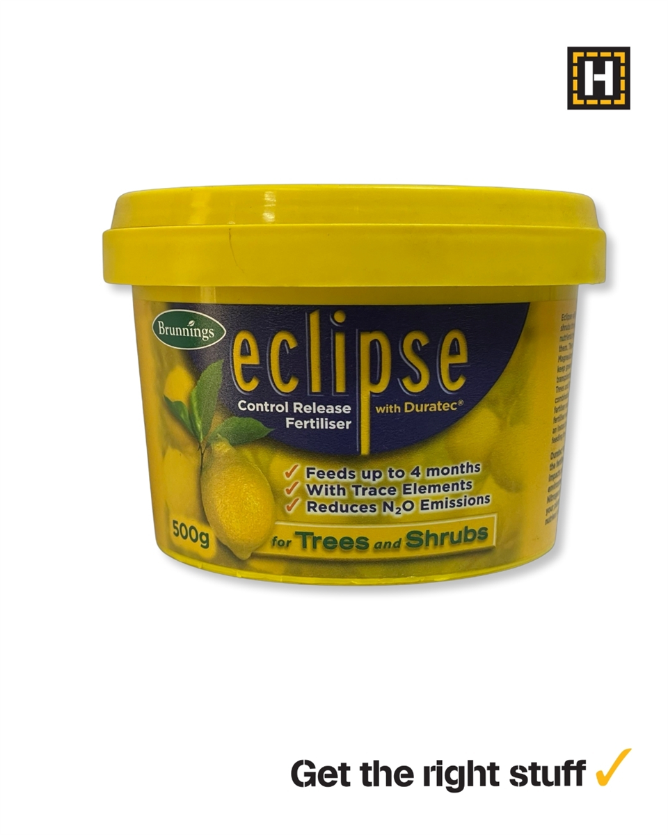 Brunnings Eclipse CR Fertiliser for Trees and Shrubs 500g