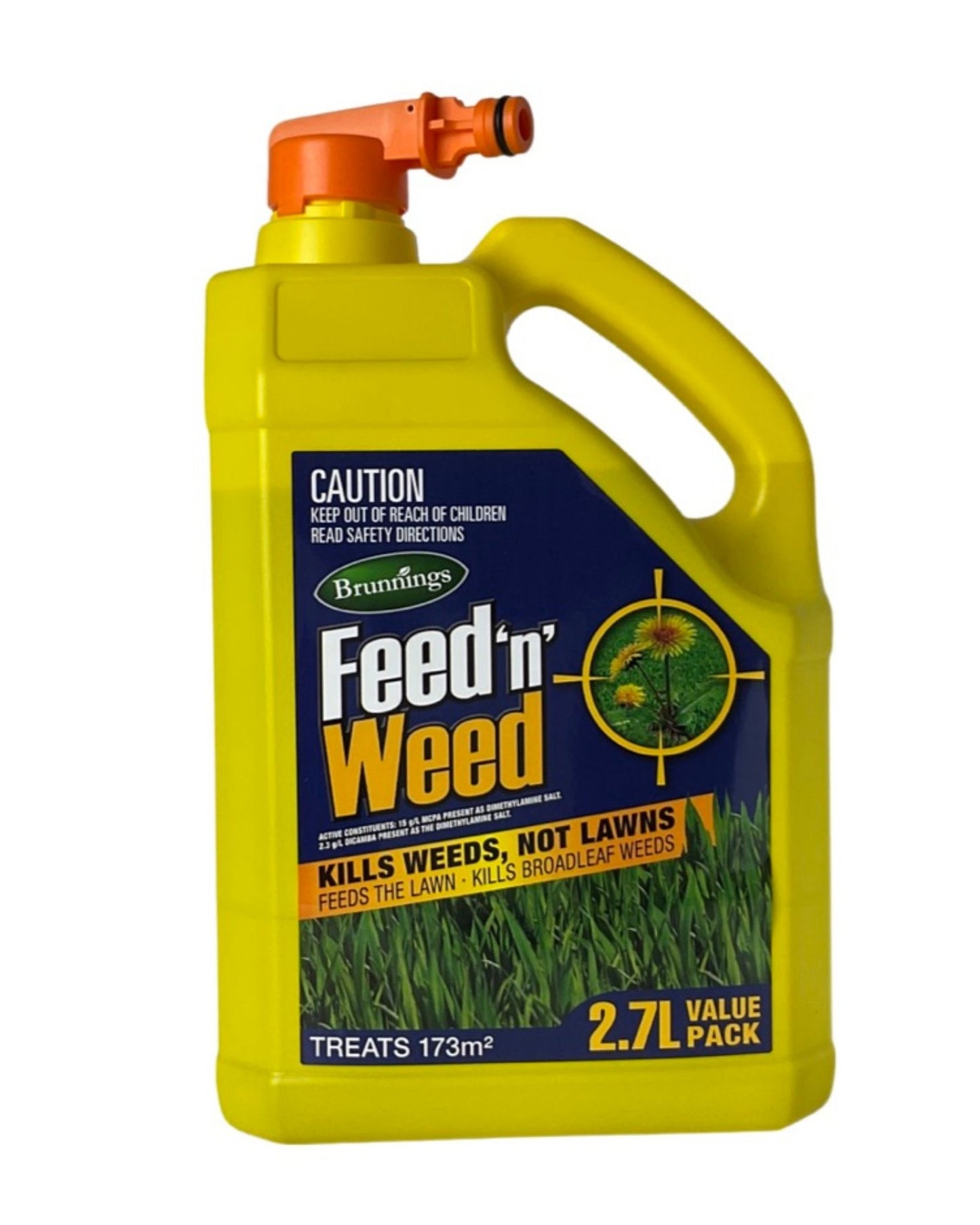 Brunnings Feed N Weed 2.7 Litre Hose On