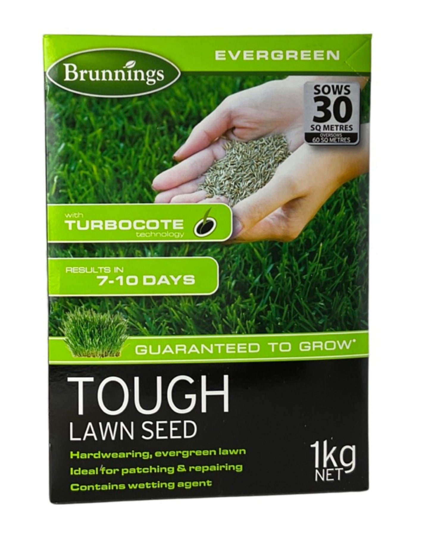 Brunnings Tough Lawn Seed 1kg