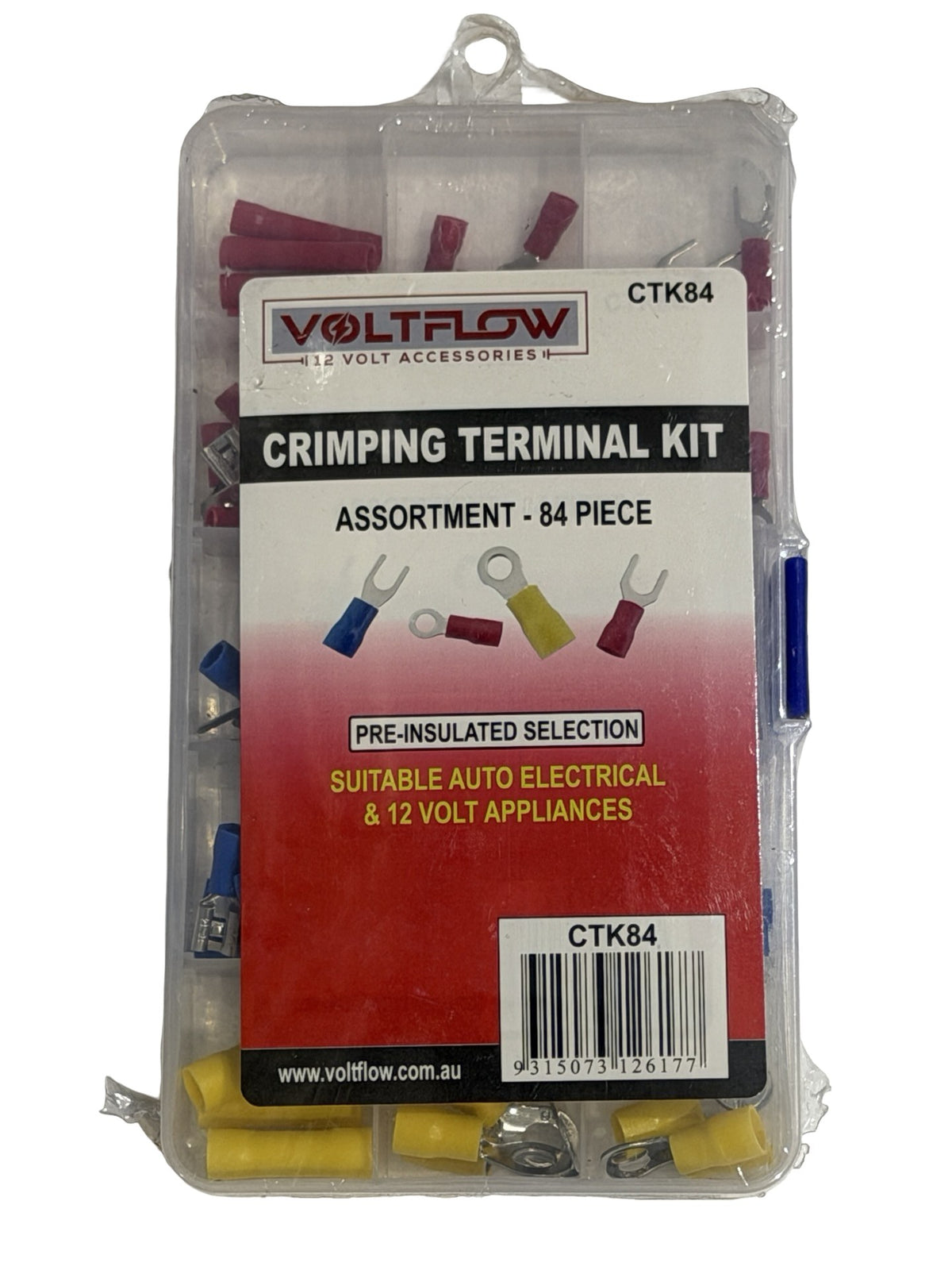 Voltflow Crimping Terminal Kit (84 Piece)