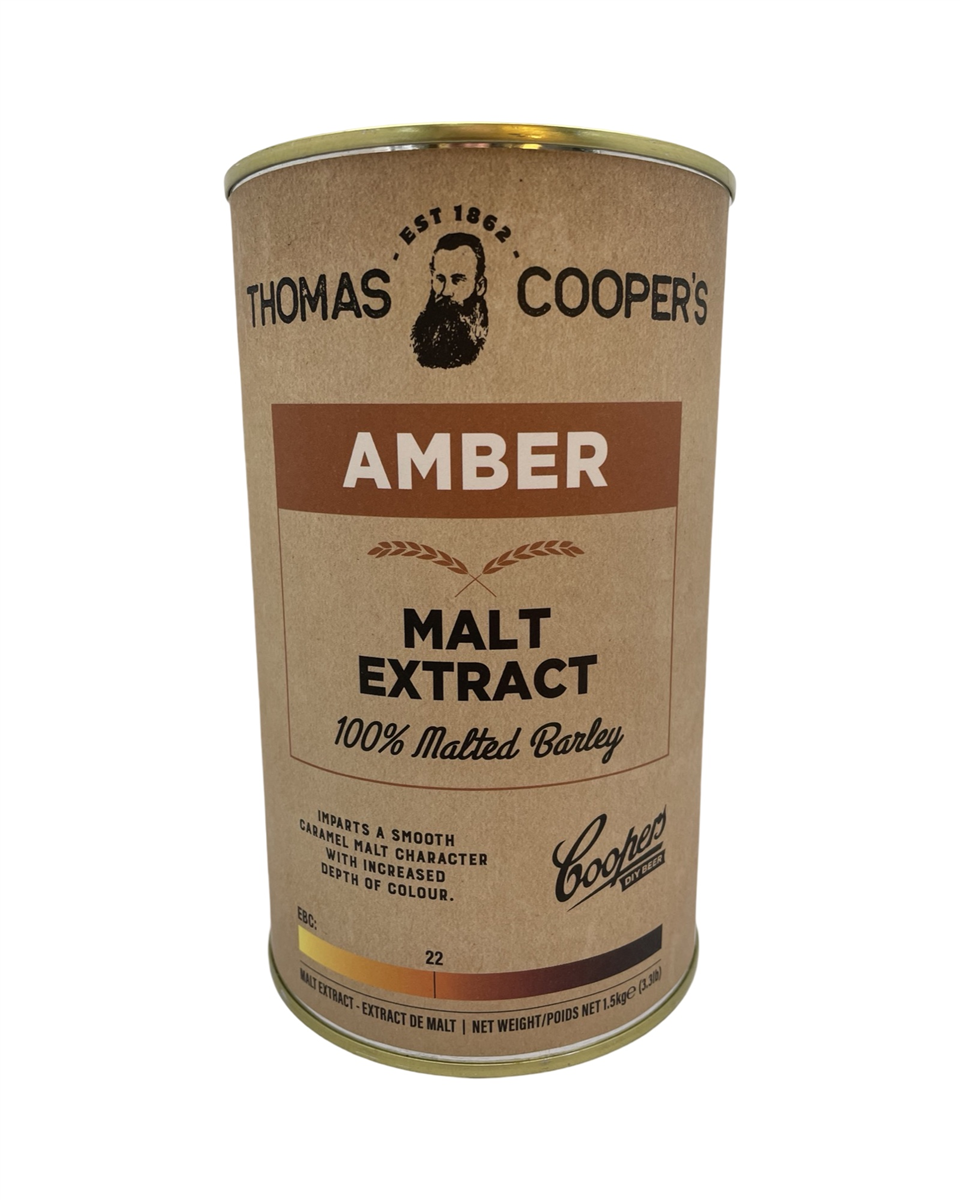Coopers Amber Malt Extract 1.5kg