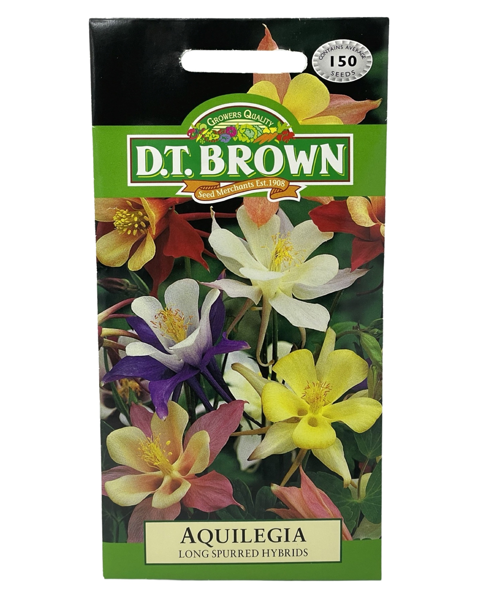 D.T Brown - Aquilegia - 150 seed pack
