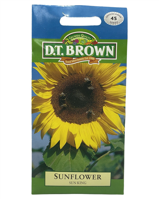D.T Brown - Sunflower - 45 seed pack