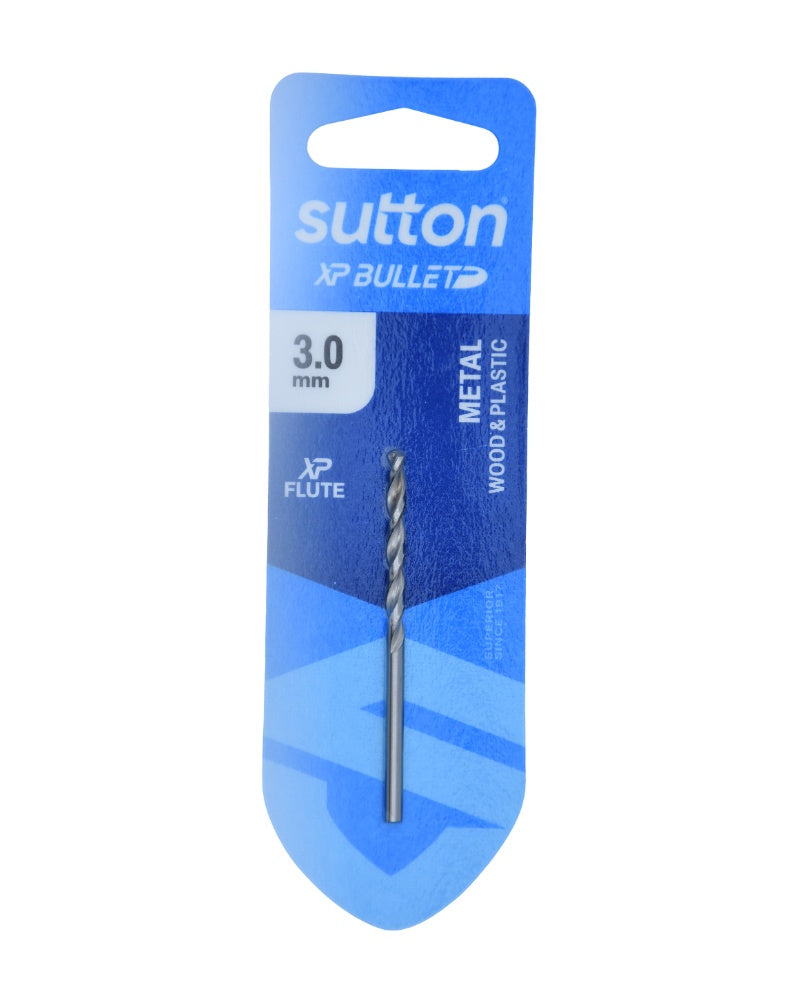 Sutton XP Bullet HSS Drill Bit 3.0mm