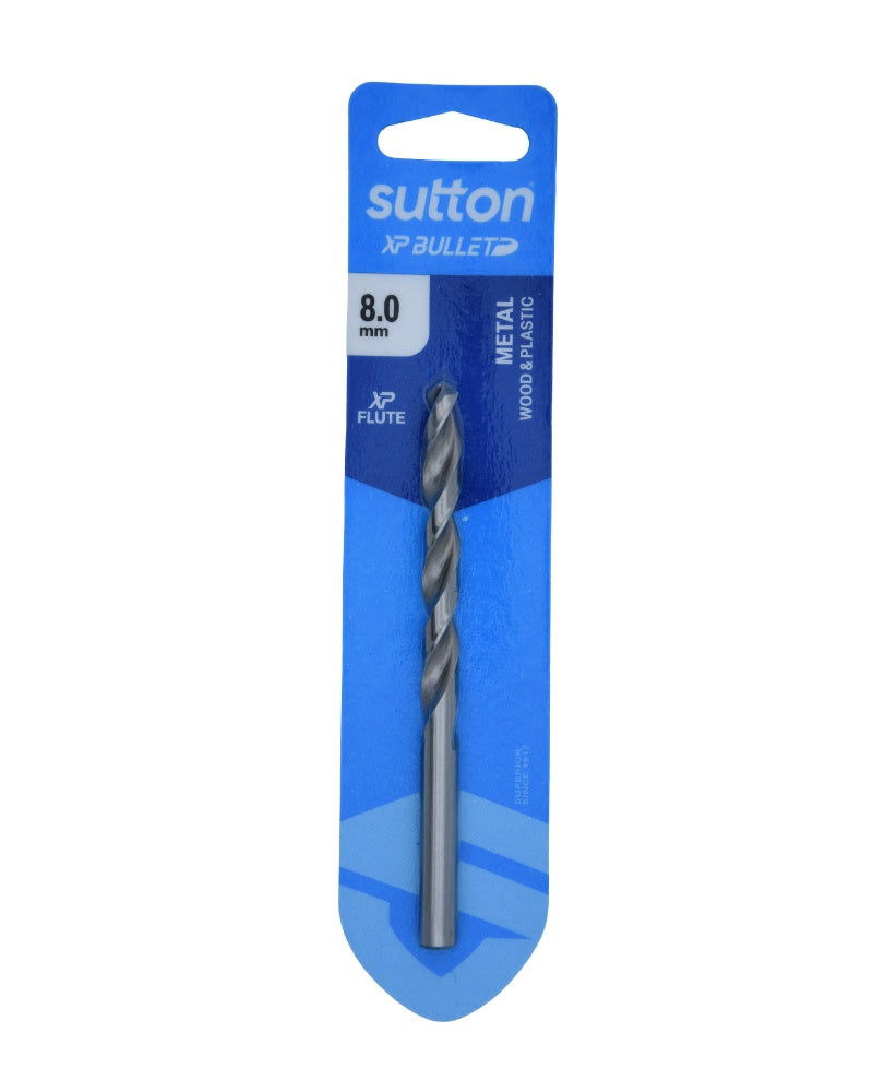 Sutton XP Bullet HSS Drill Bit 8.0mm
