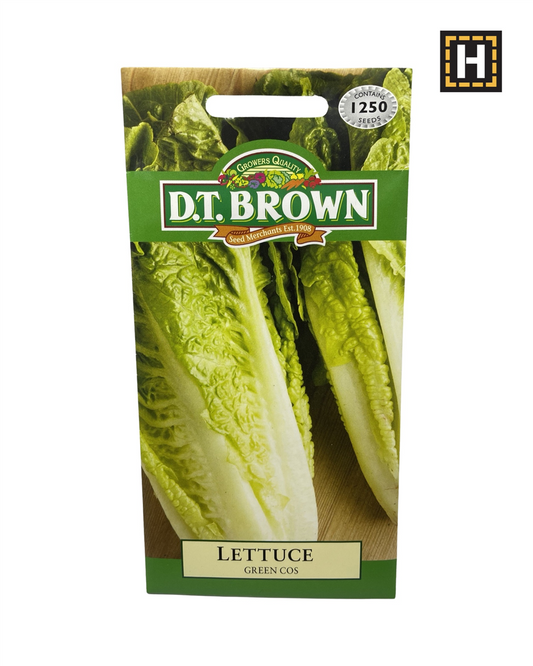 D.T. Brown Seeds - Lettue Green Coz - 1250 Seed Pack
