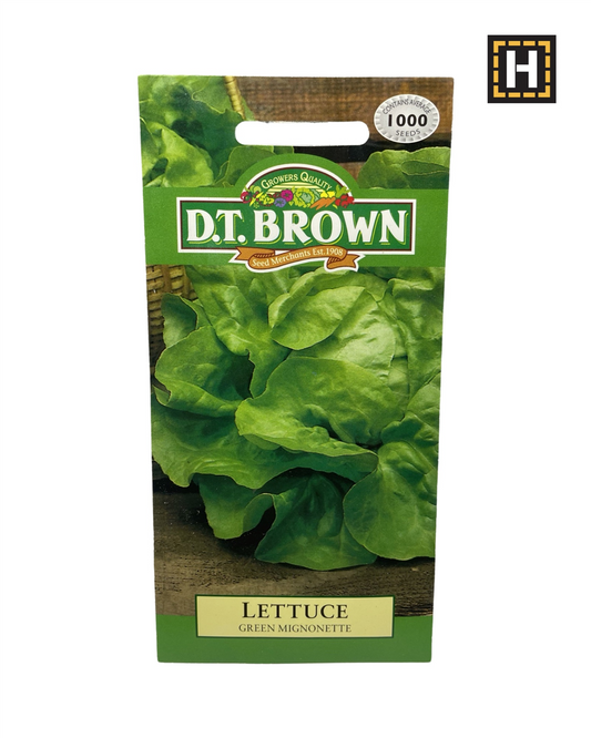 D.T. Brown Seeds - Lettue Green Mignonette - 1000 Seed Pack