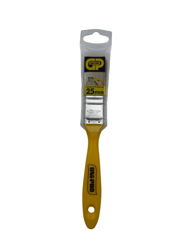 Uni-Pro general purpose 25mm paint brush with plastic handle