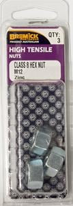 NUT H/TENSILE M12 PKT3