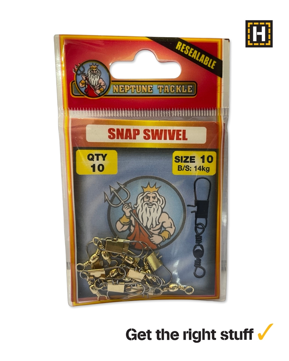 Neptune Snap Swivel SZ 10 Qty 10