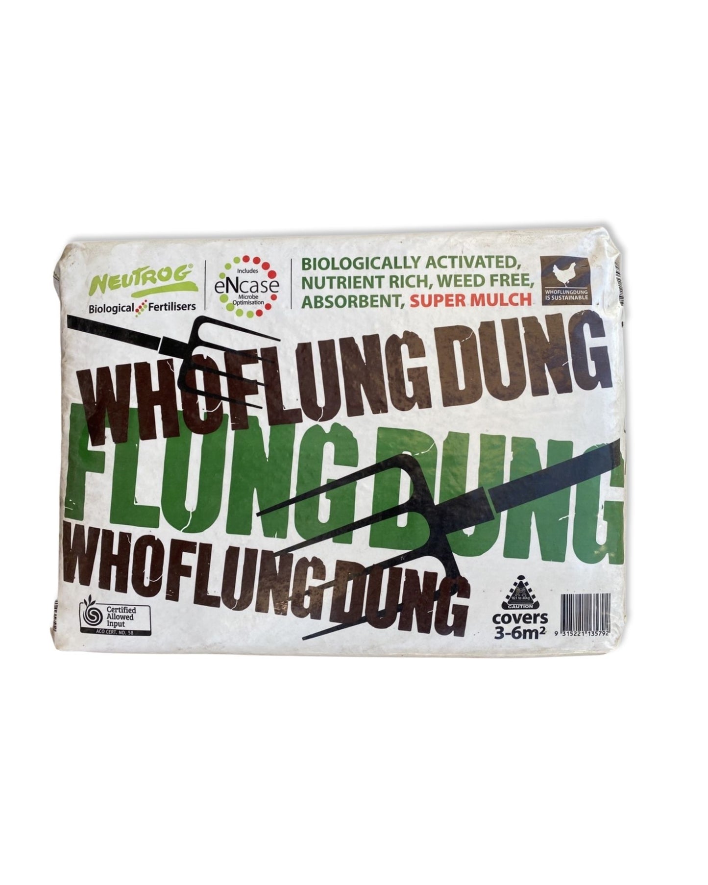 Neutrog Whoflungdung Mulch 20kg